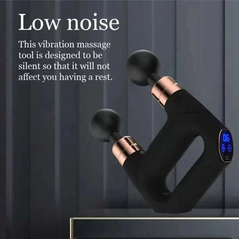 4 Heads Rechargeable Massage Gun