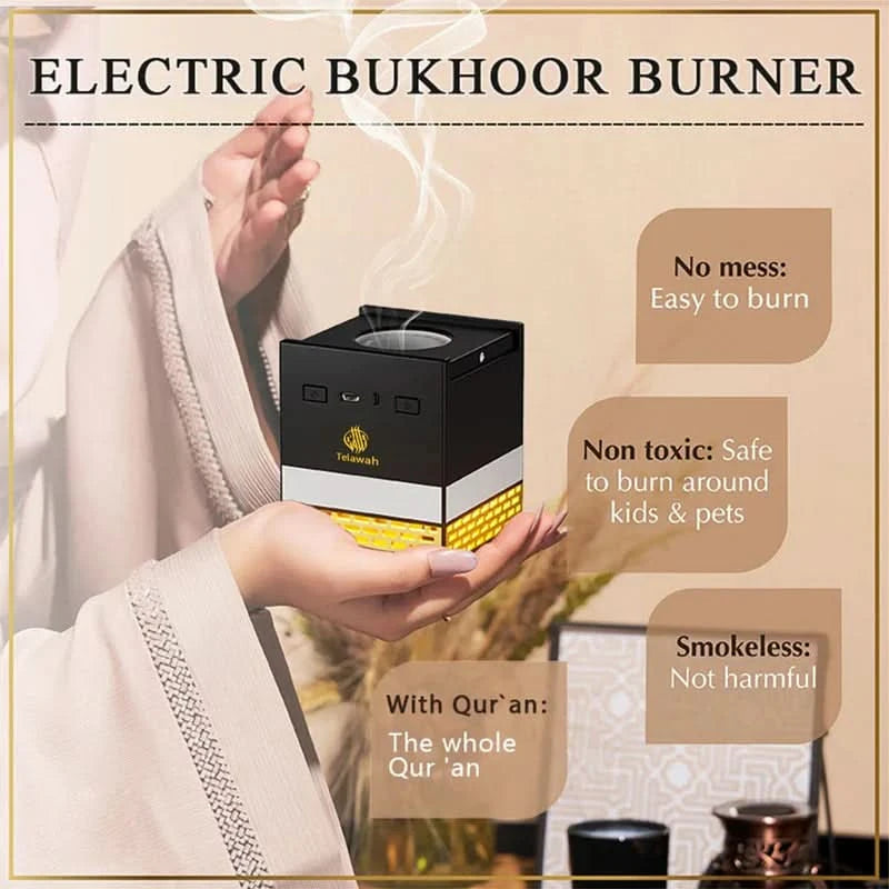 Telawah – Portable Electric Incense Bakhoor Burner